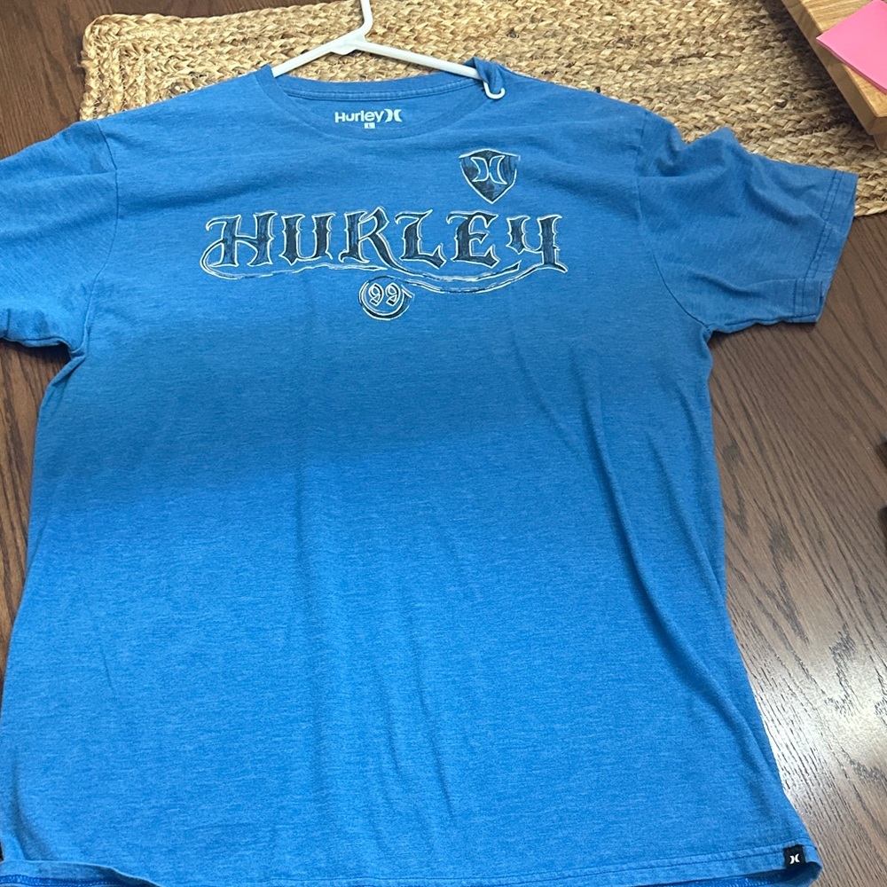 Hurley Graphic Blue Short Sleeve Tee